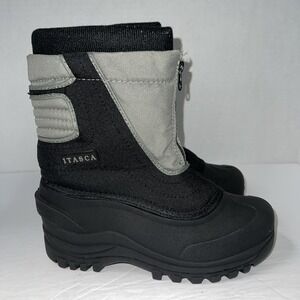 Itasca Snow Boots Unisex Size 5 Snow Stomper 2 Grey